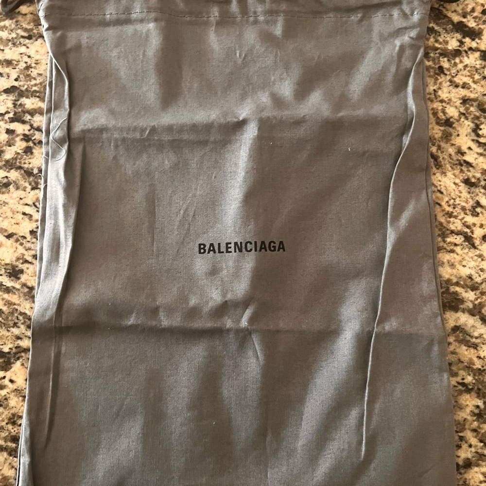 Balenciaga shoe bag